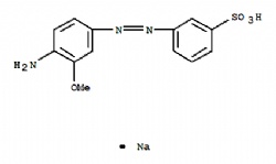 4-Amino-3-methoxyazobenzene-3-sulfonic acid sodium salt